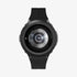 ACS06394 - Galaxy Watch 6 Classic (47mm) Case Liquid Air in matte black showing the front